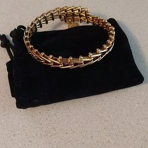 Gold Alex and Ani bracelet